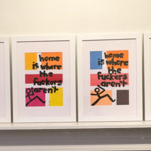 HOMIE by local artist Justin Robins