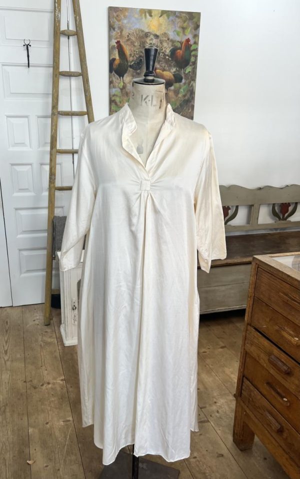 SULA - dewey dress in silk cotton satin