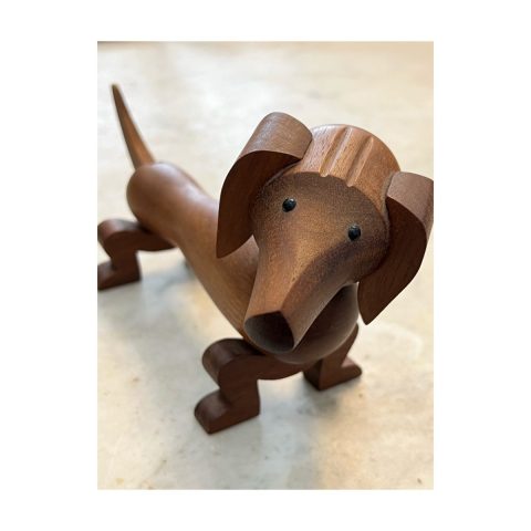 Kay Bojesen Daschund wooden dog