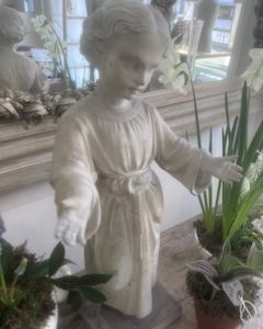 Vintage French statue