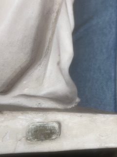 Vintage French statue - Image 3