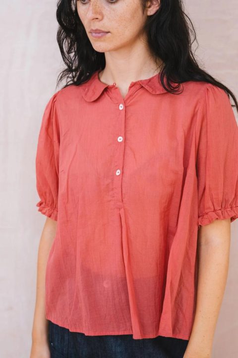 Sula sweet blouse in cotton voile