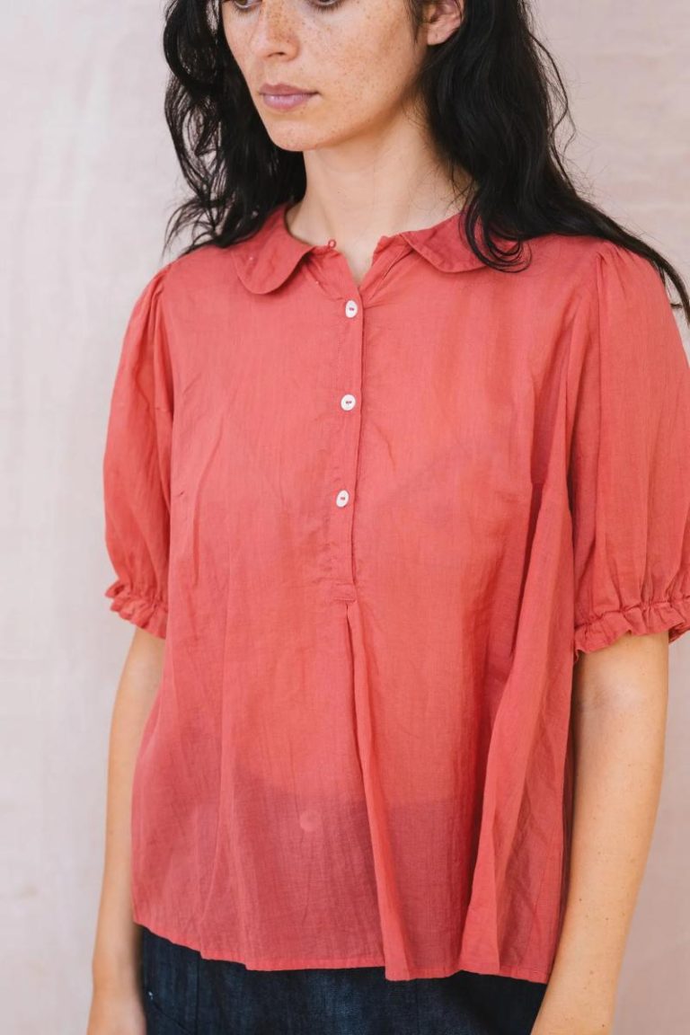 Sula sweet blouse in cotton voile
